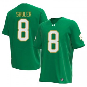 Adon Shuler #8 Notre Dame Jersey | Exclusive Green College Football Men Swen 54967019