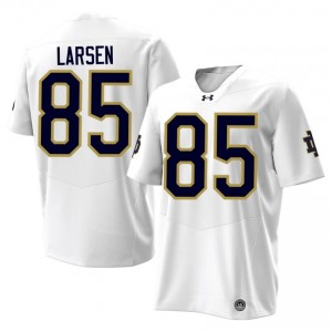 Jack Larsen #85 Fighting Irish Jersey | Pro-Grade White College Football Men Swen 60280330