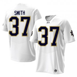 Fighting Irish Kurt Smith #37 White Jersey | Essential Stitched NCAA Football Men Apparel 48985913