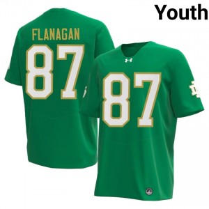 Cooper Flanagan #87 Irish Jersey | Gameday Green College Football Youth Embroidery 27452569
